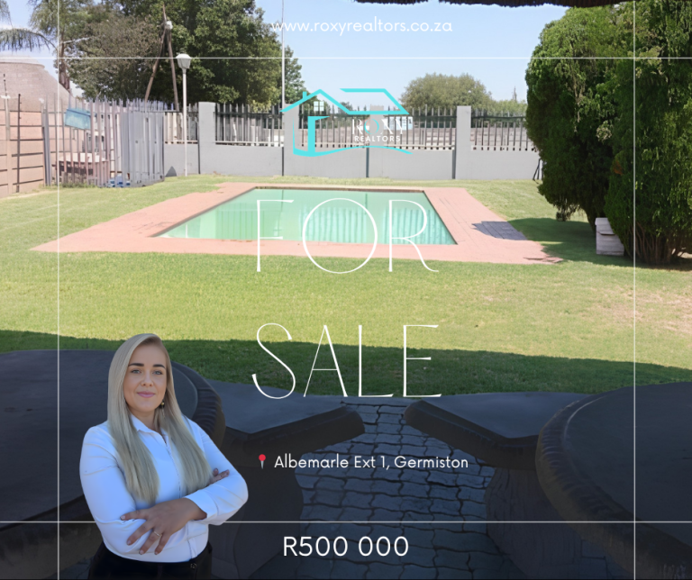 ALBEMARLE EXT 1, GERMISTON - R500 000
