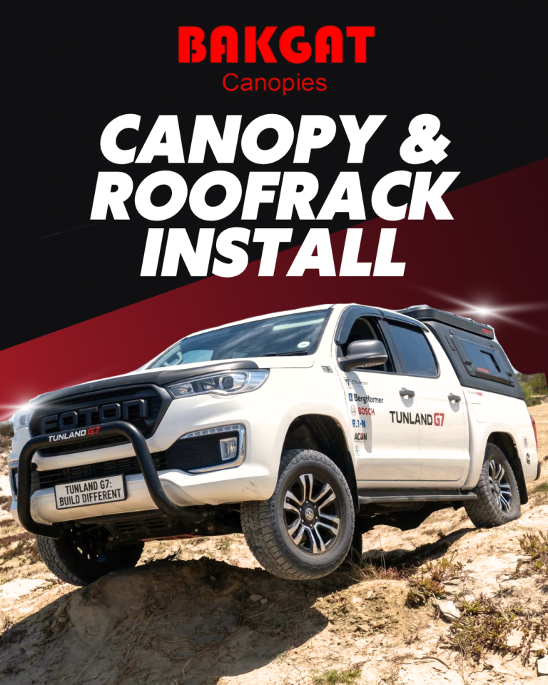 Canopy & rooftack install - 1