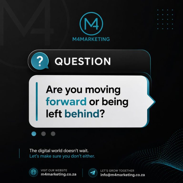 M4MARKETING - ARE YOU BEING LEFT BEHIND
