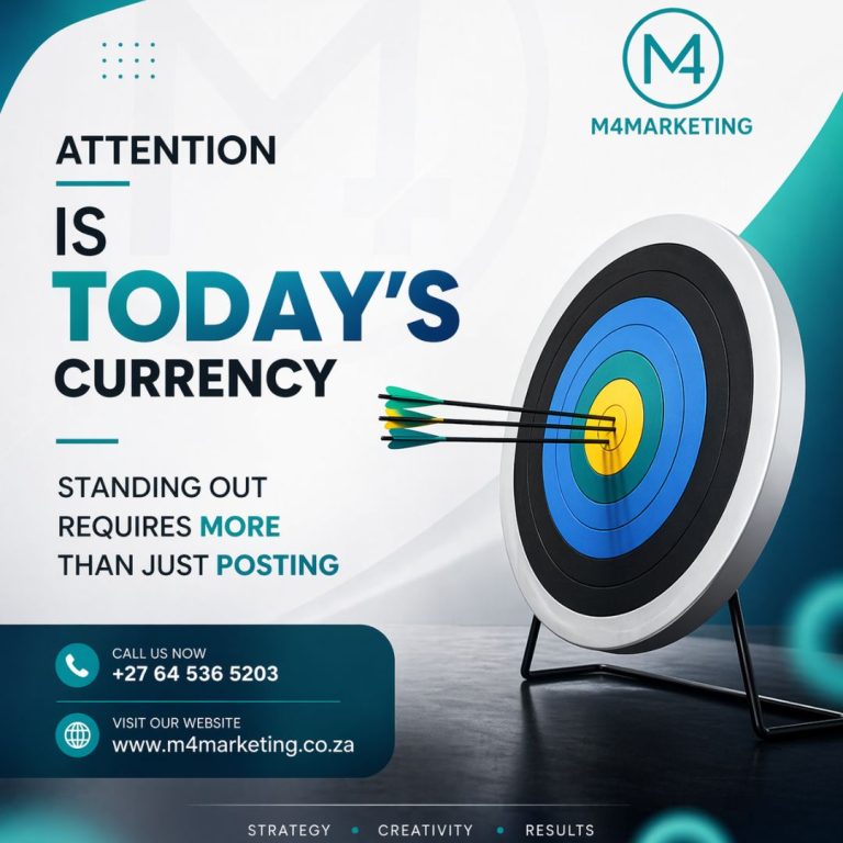 M4MARKETING - ATTENTION IS TODAYS CURRECNY