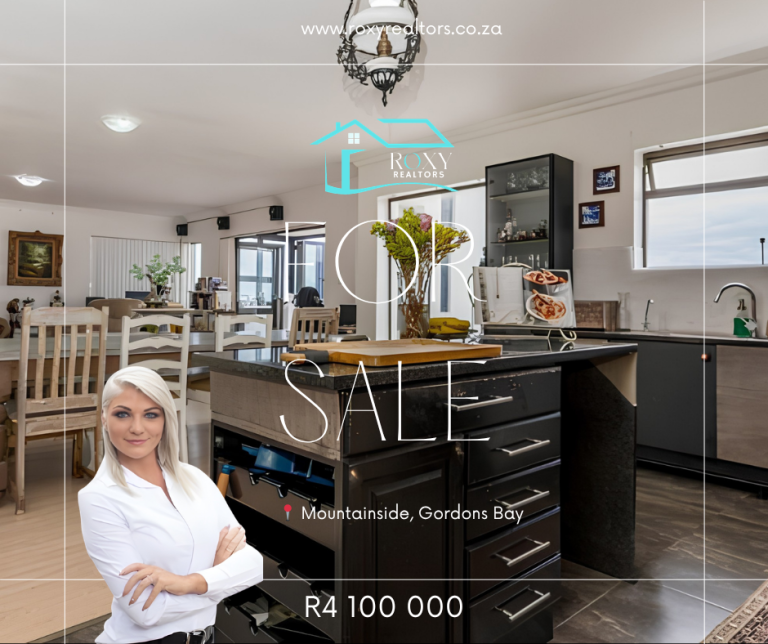 MOUNTAINSIDE, GORDONS BAY - R4 100 000 (ROXY)