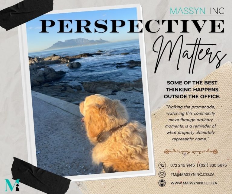 PERSPECTIVE MATTERS - MASSYN
